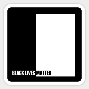 black lives matter Sticker